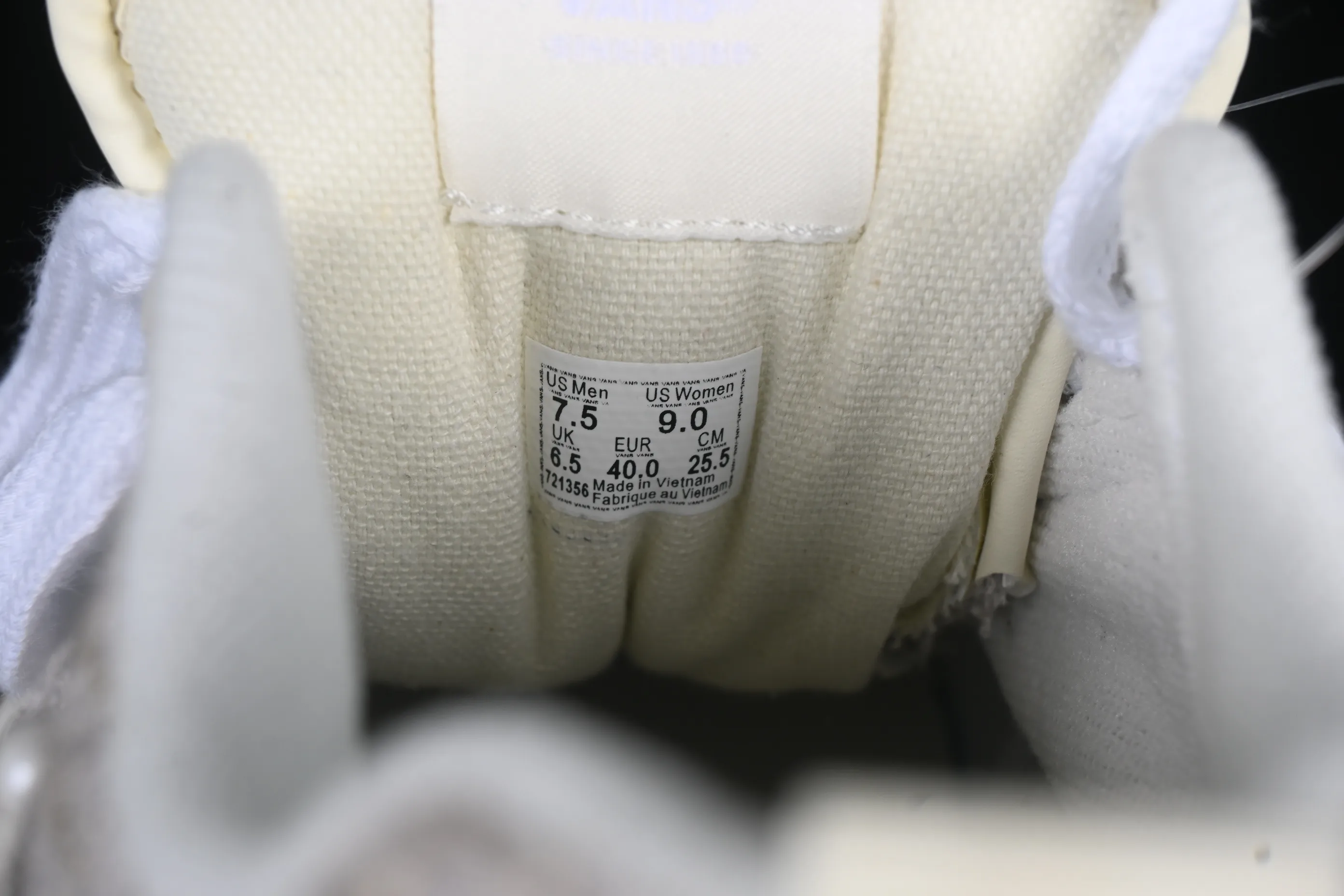 All categories Vans Vans series Vans Low Vans low-top Vans Knu Skool pearl white gray low-top casual sneakers VN0007QDBGE